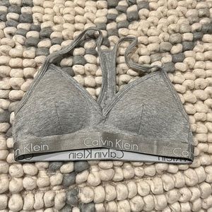 Never worn Calvin Klein bra size small